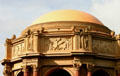 Dome & friezes of Palace of Fine Arts. San Francisco, CA