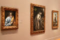 Paintings by El Greco at Legion of Honor Museum. San Francisco, CA.