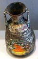 Free-blown glass jug from Eastern Mediterranean at Legion of Honor Museum. San Francisco, CA.
