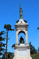 Francis Scott Key monument in Golden Gate Park. San Francisco, CA.