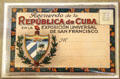 Postcard of pavilion of Cuba from Panama-Pacific International Exposition at California Historical Society. San Francisco, CA.