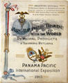 Booklet of pavilion of Argentina Trade with the World from Panama-Pacific International Exposition at California Historical Society. San Francisco, CA.