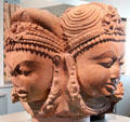 Four-faced Linga sculpture from Central India at Asian Art Museum. San Francisco, CA