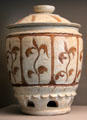Lidded jar from Northern Vietnam at Asian Art Museum. San Francisco, CA