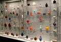 Collection of snuff bottles from China at Asian Art Museum. San Francisco, CA.