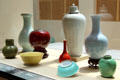 Display of Chinese ceramics at Asian Art Museum. San Francisco, CA.