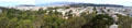Panorama of San Francisco from observation tower of de Young Museum. San Francisco, CA.