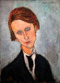 Pierre-Edouard Baranowski painting by Amedeo Modigliani at de Young Museum. San Francisco, CA.