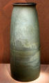 Glazed earthenware vase by Carl Schmidt of Rookwood Pottery, Cincinnati, OH at de Young Museum. San Francisco, CA.