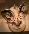 Sawos mask from Sepik River of New Guinea at de Young Museum. San Francisco, CA.