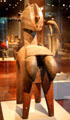 Baga headdress from Guinea at de Young Museum. San Francisco, CA.