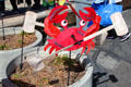 Wind crab whirligig at Pier 39. San Francisco, CA.
