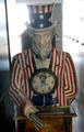 Antique Uncle Sam devise to shake hands & find personality at Musée Mécanique. San Francisco, CA