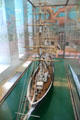 Model of Clipper ship Flying Cloud at National Maritime Museum. San Francisco, CA.