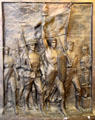 World War I memorial plaque at Alameda Naval Air Museum. Alameda, CA.