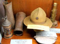 World War I artifacts at Alameda Naval Air Museum. Alameda, CA.