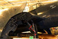 Wing-folding detail of Grumman TBM-3E Avenger torpedo bomber at USS Hornet. Alameda, CA.