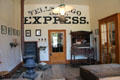 Interior of Wells Fargo & Co's Express office at Columbia State Historic Park. Columbia, CA.