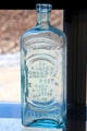 Antique glass container for Kilmer's Swamp Root Kidney, Liver & Bladder Cure at Red Barn Museum. San Andreas, CA.