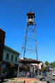 Bell Tower to alert town of fire first on this location since 1865. Placerville, CA.