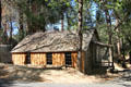 Cabin erected by James Marshall where he lived from 1856-79 at Marshall Gold Discovery SHP. Coloma, CA.