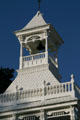 Bell tower of Firehouse Museum. Nevada City, CA.