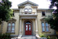 Victorian facade of Pardee Home Museum. Oakland, CA