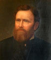 Portrait of California pioneer Enoch Pardee at Pardee Home Museum. Oakland, CA.