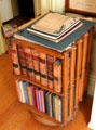 Rotary bookcase at Pardee Home Museum. Oakland, CA.