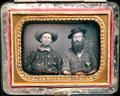 Two Miners with Gold Nugget Stick-Pins daguerreotype at Oakland Museum of California. Oakland, CA