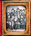 Eleven Men with Beards daguerreotype attrib. William Shew at Oakland Museum of California. Oakland, CA.