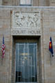 Boulder County Courthouse portal. Boulder, CO.