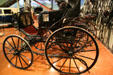 Ladies' Phaeton by Studebaker Brothers, Chicago, with rumble seat for groom at El Pomar Carriage Museum. Colorado Springs, CO.