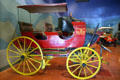 Yellowstone coach by Abbot, Downing & Co., Concord, NH, at El Pomar Carriage Museum. Colorado Springs, CO.