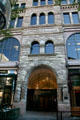 Kittredge Building portal & granite facade. Denver, CO.