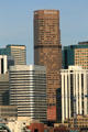 1801 California Street building towers over surrounding highrises. Denver, CO
