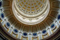 Dome interior of Colorado State Capitol. Denver, CO