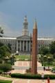 City & County Building & odalisque Veterans Monument by Robert Koot & Richard Farley. Denver, CO