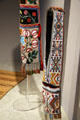 Ojibwa beaded bandolier bag at Denver Art Museum. Denver, CO.