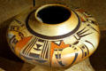 Hopi polychrome ceramic jar at Colorado History Museum. Denver, CO.