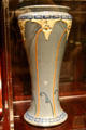 Aztec Arts & Crafts / Art Nouveau vase by Roseville Pottery of Zanesville, OH at Kirkland Museum. Denver, CO.