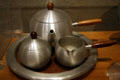 Spun aluminum coffee set by Russel Wright at Kirkland Museum. Denver, CO.