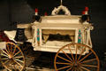 Horse-drawn hearse for children at Forney Museum. Denver, CO.