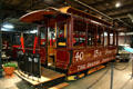 Cable Car by LeClede Car Co of St. Louis used for Denver's transport at Forney Museum. Denver, CO.