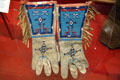 Cody's beaded gloves at Buffalo Bill Museum. Lookout Mountain, CO.