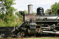 Nose of Royal Gorge locomotive #40 at Colorado Railroad Museum. CO.