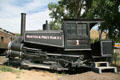 Manitou & Pike's Peak Ry. 0-4-2 cog steam locomotive #1 built by Baldwin at Colorado Railroad Museum. CO.