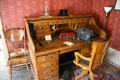 Late 19th C office desk of Boston Hotel now Astor House Museum. Golden, CO.