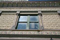 Harris Block facade details with ironwork front by Mesker Brothers Iron Works of Evansville, IN. Central City, CO.