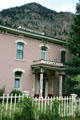 Painted Italianate house at 311 Argentine St. Georgetown, CO.